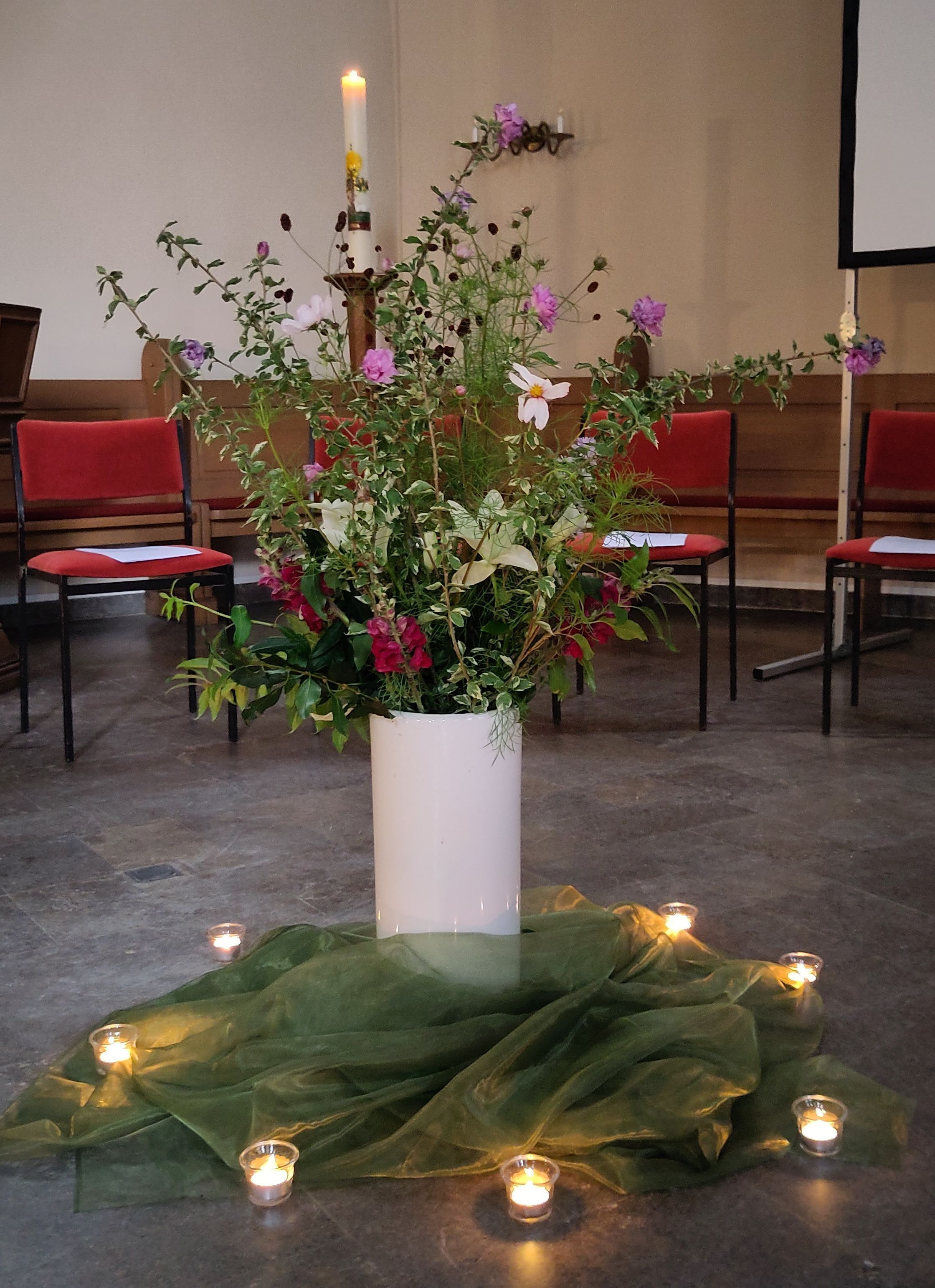 Kerzenlicht zum Taizé-Gebet